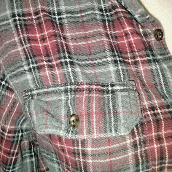 Men's Faded Glory Long-Sleeve Button-Up Flannel (Small 34-36) - Picture 5 of 11